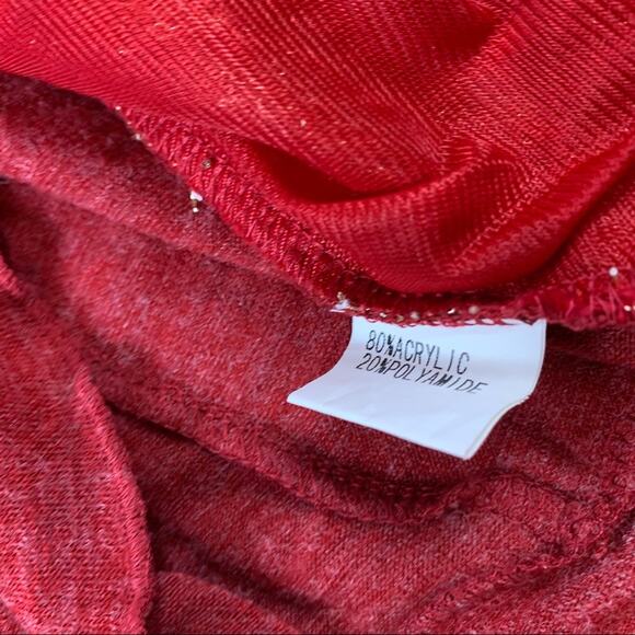 S and C bead and sequin embroidered long sleeved drop waist sweater dress small - Picture 12 of 13